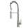 RoomTec Single-Handle Spring Neck Pull-Down Sprayer Kitchen Faucet With ...